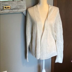 NWOT 22/24W Avenue creme open cardigan